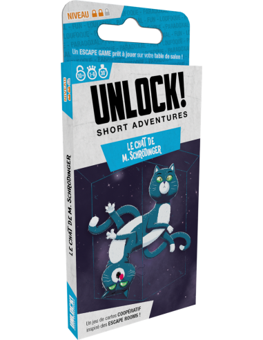 Unlock! short adventure : le chat de m. schrödinger