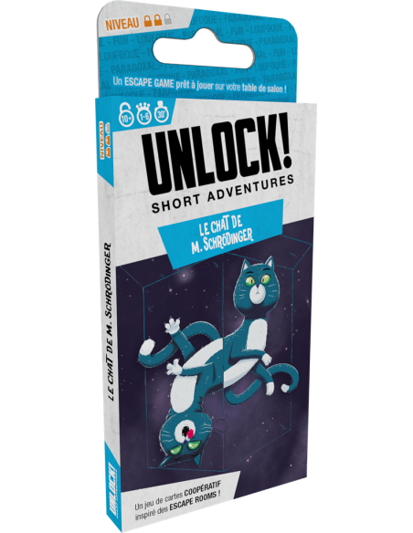 Unlock! short adventure : le chat de m. schrödinger