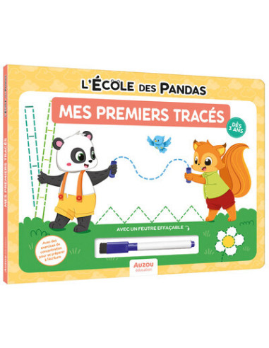 L'école des pandas - mes premiers tracés