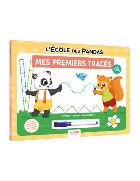 L'école des pandas - mes premiers tracés