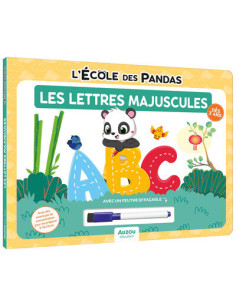 L'école des pandas - mes lettres majuscules