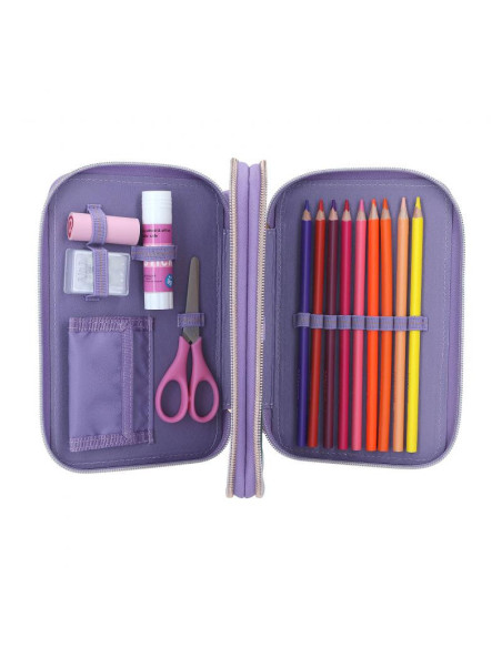 Topmodel trousse double bandoulière lilac leo love