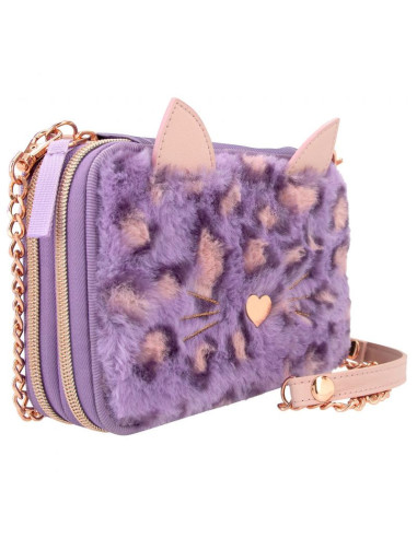 Topmodel trousse double bandoulière lilac leo love