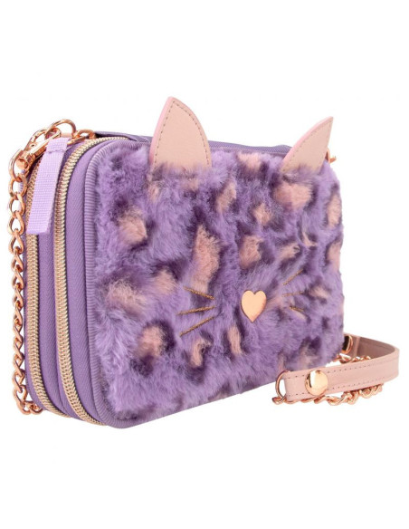 Topmodel trousse double bandoulière lilac leo love