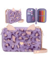 Topmodel trousse double bandoulière lilac leo love