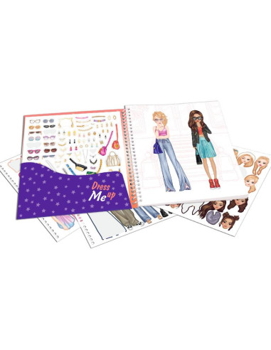 Topmodel dress me up album autocollants