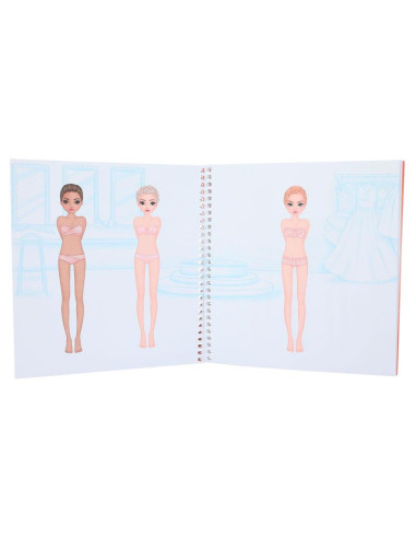 Topmodel dress me up album autocollants