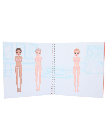 Topmodel dress me up album autocollants