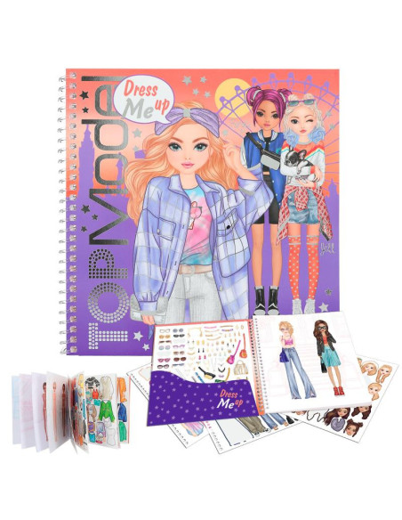 Topmodel dress me up album autocollants