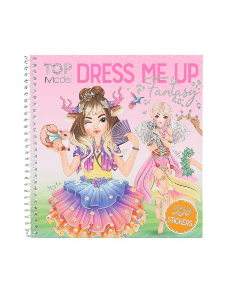 Topmodel dress me up album autocollants fantasy