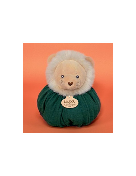 Doudou boule - lion