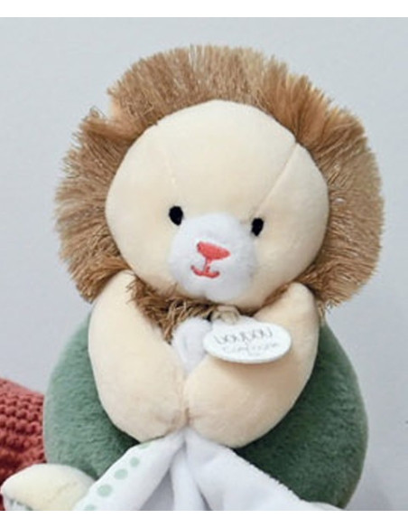 Lion - pantin avec doudou