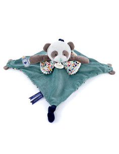 Doudou avec marionnette à doigts - panda