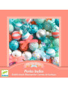 Foison de perles - perles bulles argent