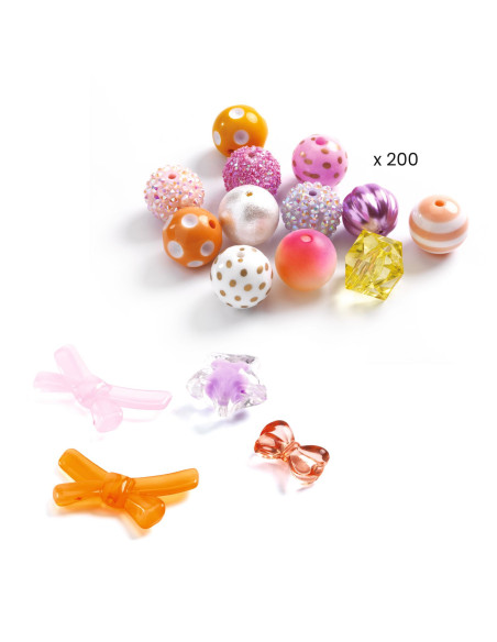 Foison de perles - perles bulles or