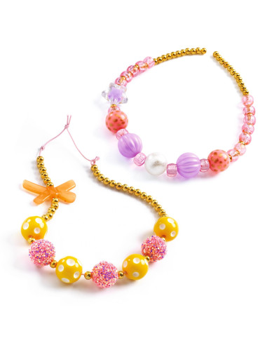 Foison de perles - perles bulles or