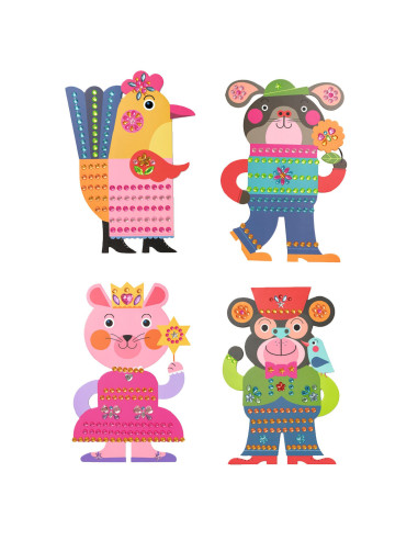 Stickers - eclatants - djeco