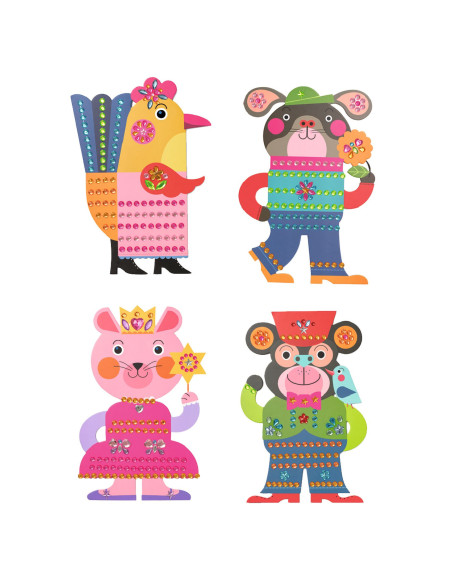 Stickers - eclatants - djeco