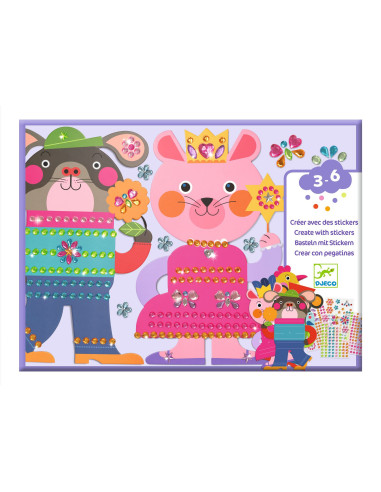 Stickers - eclatants - djeco