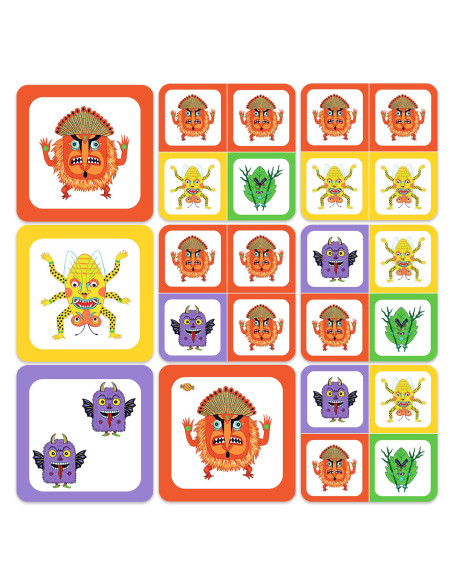 Jeu de cartes - monstrio - djeco