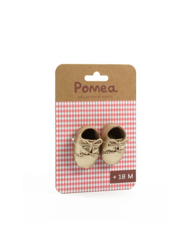 Vêtements pomea - chaussures doré - pomea djeco
