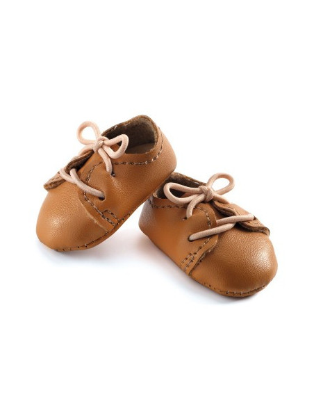 Vêtements pomea - chaussures marron - pomea djeco
