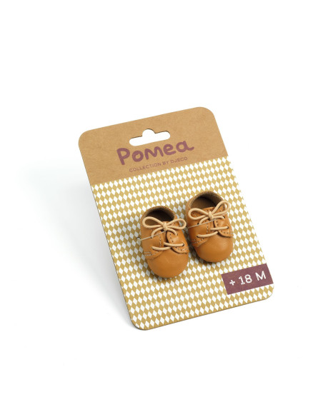 Vêtements pomea - chaussures marron - pomea djeco