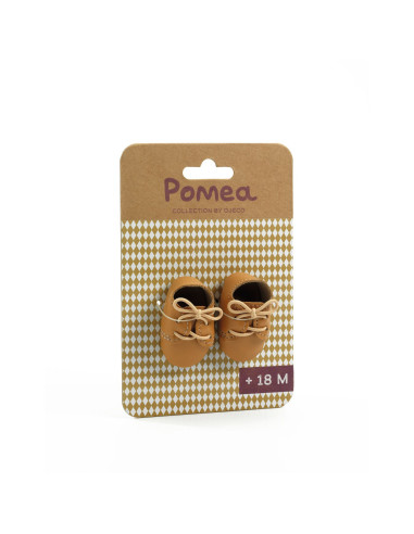 Vêtements pomea - chaussures marron - pomea djeco