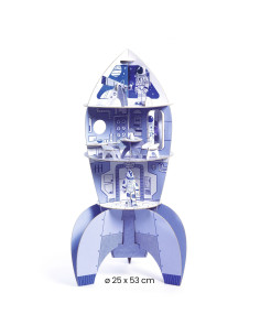 Fusee diy - fusée spatiale - djeco