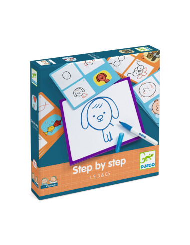 Eduludo - step by step 1, 2, 3 & co - djeco