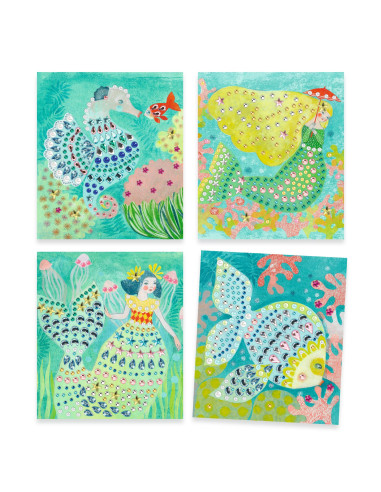 Artistic strass - ondes aquatiques - djeco