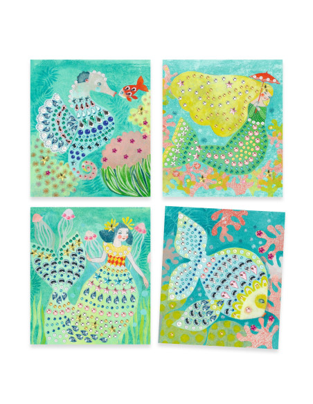 Artistic strass - ondes aquatiques - djeco