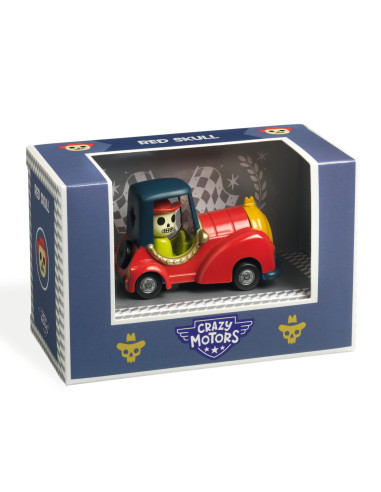Crazy motors - voiture - red skull - djeco