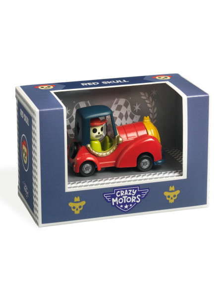 Crazy motors - voiture - red skull - djeco