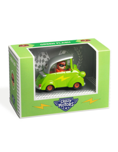 Crazy motors - voiture - green flash - djeco