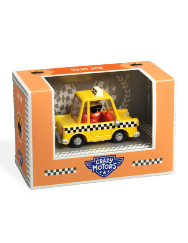 Crazy motors - voiture - taxi joe - djeco