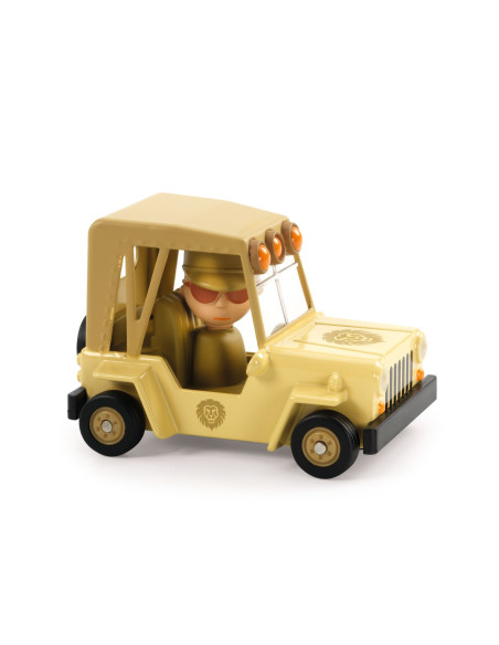 Crazy motors - voiture - lion safari - djeco