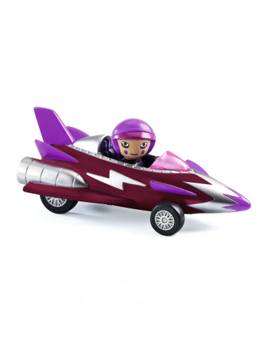 Crazy motors - voiture - miss burgundy - djeco