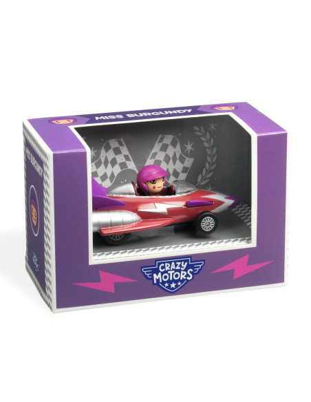 Crazy motors - voiture - miss burgundy - djeco