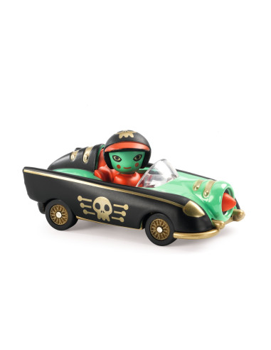Crazy motors - voiture - pirate wheels - djeco