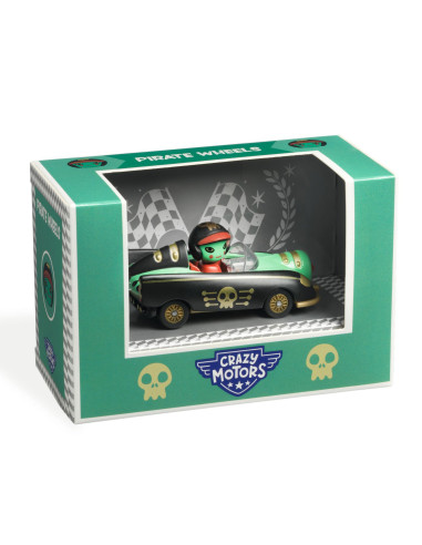 Crazy motors - voiture - pirate wheels - djeco