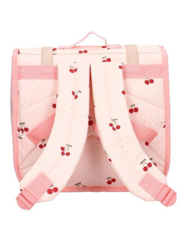 Cartable enfant cerises - rose