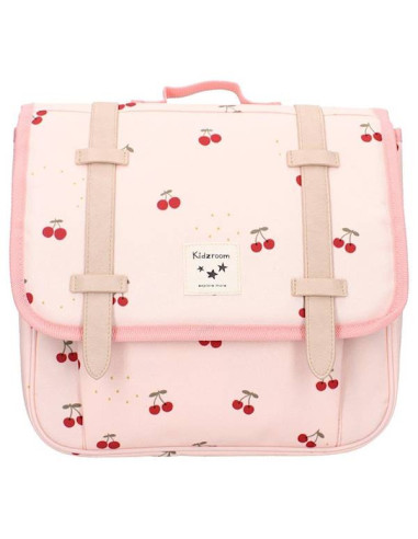 Cartable enfant cerises - rose