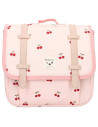 Cartable enfant cerises - rose