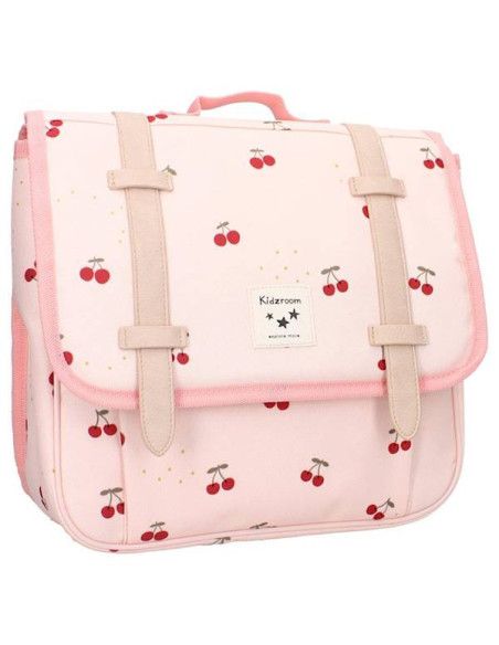 Cartable enfant cerises - rose