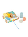 Chariot de cubes a promener - pure - janod