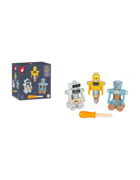 Robots a construire - brico'kids - janod