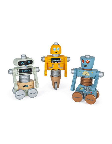 Robots a construire - brico'kids - janod