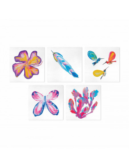 Flower power - coffret peinture - janod