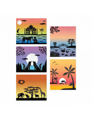 Sunset lover - coffret peinture - janod
